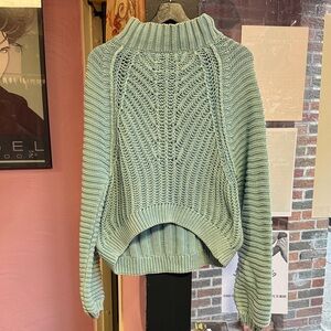 Free People Cowl Neck Sweater